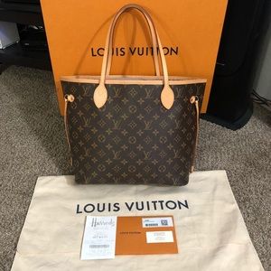 SOLD Authentic Louis Vuitton Monogram Neverfull MM